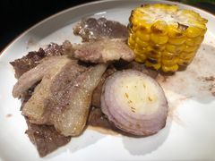 黑胡椒秘制肥牛-明洞阿姨·韩式酱蟹烤肉·创意料理(三元桥店)