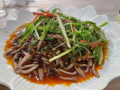 韭菜腰丝-洪霞餐馆
