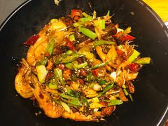 香辣干爆虾-禧福徕盆盆香川菜馆