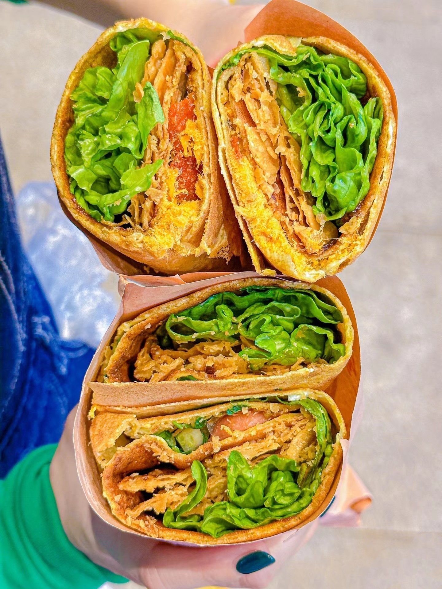 原来杂粮煎饼这样做?已香晕‼️