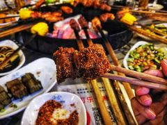 烤羊肉-老安火盆烤肉(金寨路店)
