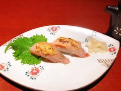 焦糖三文鱼寿司-大吉鲜鱼料理自慢(维也纳大厦店)