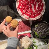 大冷天的就得吃涮肉～