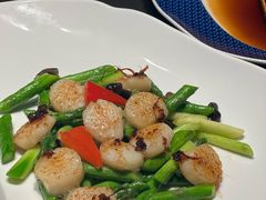 XO酱鲜芦笋炒带子-曾宴·楚菜(湖北省博物馆店)