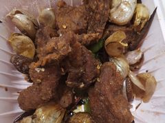 烤蒜爆酥肉-天添纸包鸡家常菜