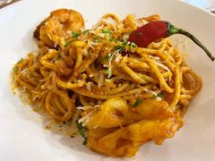 烤大虾风味意面-1981牛排西餐厅(海信店)