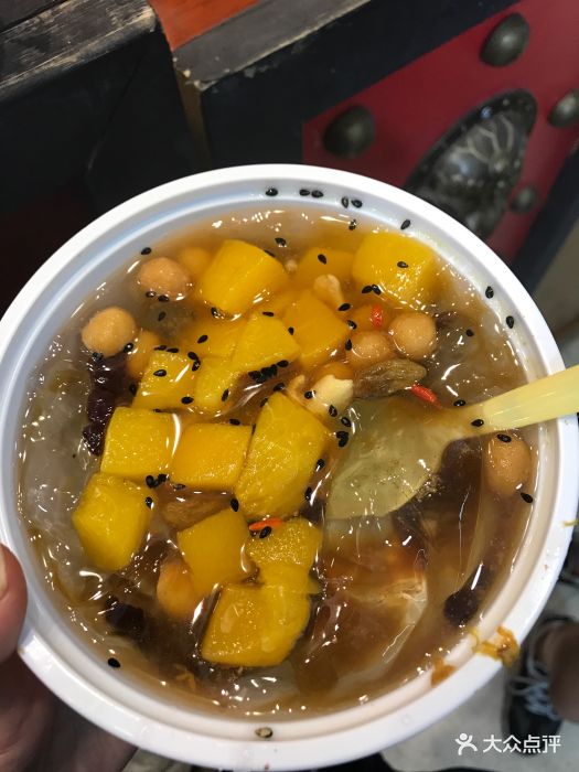 深水井老冰粉(星天广场店)桂花糍粑冰粉图片 - 第3张