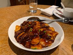 茄子烧年糕-宁波柏悦酒店·钱湖渔港