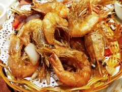 椒盐基围虾-老大同酒家·糟卤·本帮菜(中山公园店)