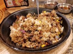 黑椒肥牛铁板饭-钟掌勺忘不了地道湘菜(新天地假日广场店)