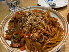 椒麻鸡肉乌冬面-魏客咖啡(中铁中心店)