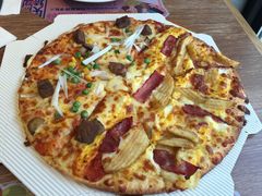 照烧牛肉双层薄脆披萨-必胜客(五道口店)