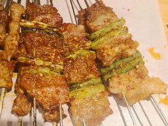 蒜苔羊排-状元阁烧烤(群力店)