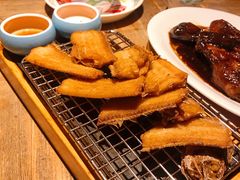 香煎带鱼-老头儿油爆虾(胜利河美食街店)