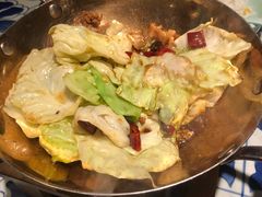 干锅包菜-绿茶餐厅(布吉万象汇店)