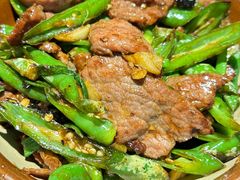 小炒黄牛肉-禧福徕盆盆香川菜馆(北京市朝阳区)