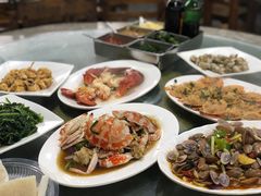 蒜蓉开边龙虾-四川小胡子海鲜(丁村万人海鲜广场店)