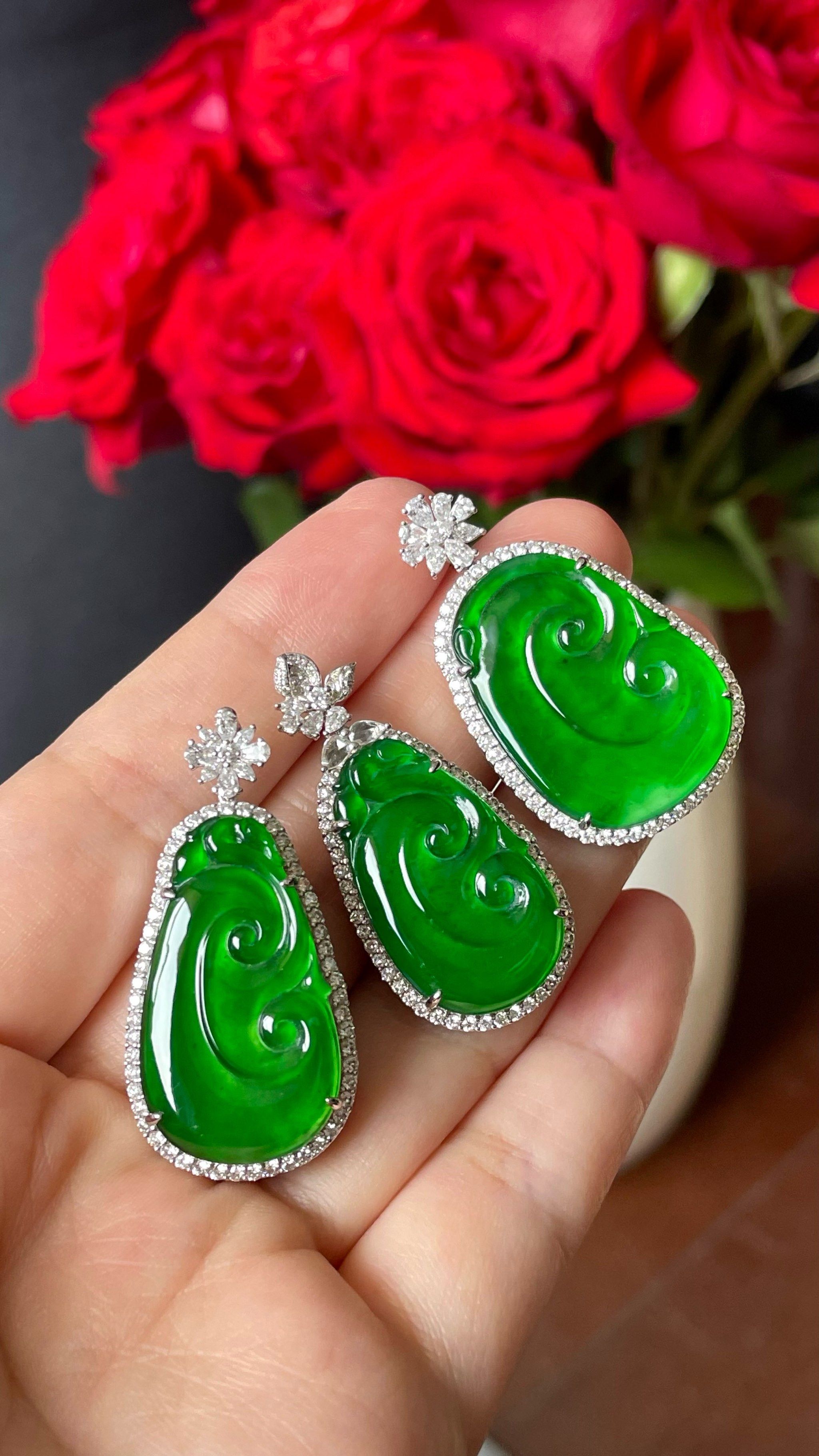 祝大家吉祥如意 #翡翠如意挂坠