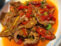 泡椒肝腰合炒-川味堂·四川豆花(八卦岭店)