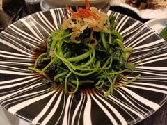 虾皮热炝芥蓝苗-海天楼中餐厅(吴宫泛太平洋酒店)