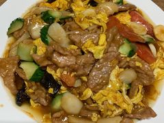 醋溜肉片木须-直隶安家牛肉罩饼(建华店)