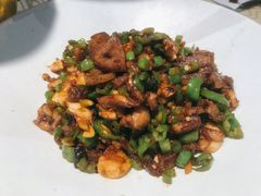青椒小炒拆骨肉-俏九州·小炒黄牛肉(华润万象汇店)