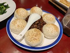 鸭肉夹烧饼-北平楼·烤鸭·北京菜(牡丹园店)