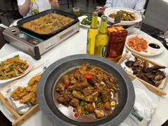 -阿峰饭店·本地土菜馆·农家土鸡煲·一品神仙鸡(报福店)