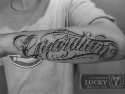 -幸运7纹身刺青Lucky7tattoo