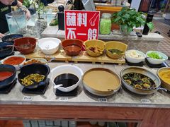 自助调料区-悦橙烤肉海鲜自助(中央大街店)