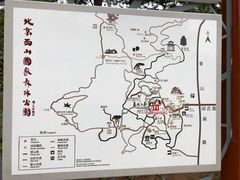 导游图-北京西山国家森林公园