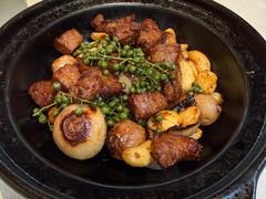 煎烹雪花牛肉-狮王府淮扬菜(老门东店)