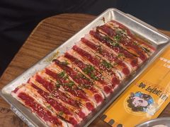 -明洞阿姨·韩式酱蟹烤肉·创意料理(三元桥店)