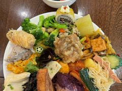 单人素食自助餐-天荷菜根·闽南素食自助(少林寺店)