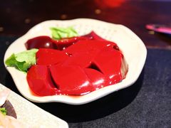 土鸭店的鲜鸭血-桃花沅火锅(长嘉汇江景店)