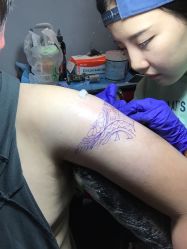 -暗夜tattoo纹身工作室