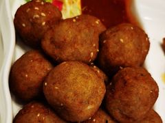 芝麻莲藕圆子-亢龙太子酒轩(东湖店)