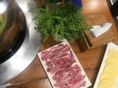 手切羊肉-鱼遇木桶斑鱼火锅(塔湾店)