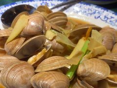 葱姜大肥蛤-赶海儿海鲜镖局·平价海鲜小馆(金沙滩店)