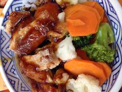 照烧鸡排饭沙拉套餐-吉野家(红博中央公园店)