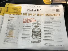 菜单-HELLO 27 意面·沙拉·帕尼尼