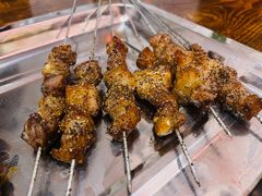 安格斯牛肉-野火鲜货烧烤(河边小院店)