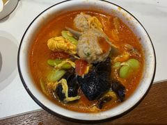 番茄豆瓣毛圆汤-东流山烤鸭·家常菜(雨山龙湖店)