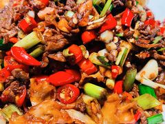小炒黄牛肉-鸽子侯·家宴·平价海鲜(市图书馆店)