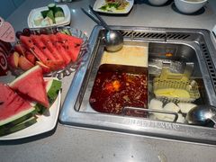 牛油麻辣锅底-海底捞火锅(奥体南路店)