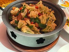 干锅花菜-小河盐帮·私家菜·烤鸭(三元桥·霄云路店)