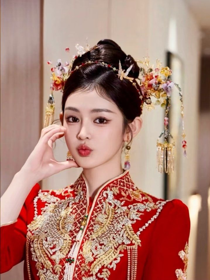 中式新娘发型探索