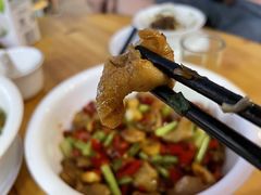 爆炒鲜肥肠-笨罗卜浏阳菜馆(星沙店)