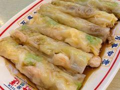 牛肉鲜虾鸡蛋肠粉-香港威特瑞茶餐厅(小白楼音乐厅店)