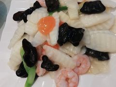 彩椒鲜虾炒山药-双井轩(双井店)